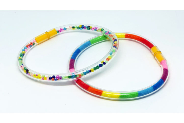 pulsera tubo arco iris - Bracelets - 10doigts.fr