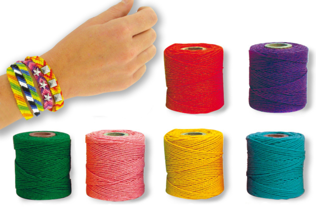 Thread for Friendship Bracelets - Colors of Your Choice - 1 - Brazilian Bracelet - 10doigts.com - Bracelet brésilien : tout le matériel pour confectionner vos bracelets - 10doigts.fr