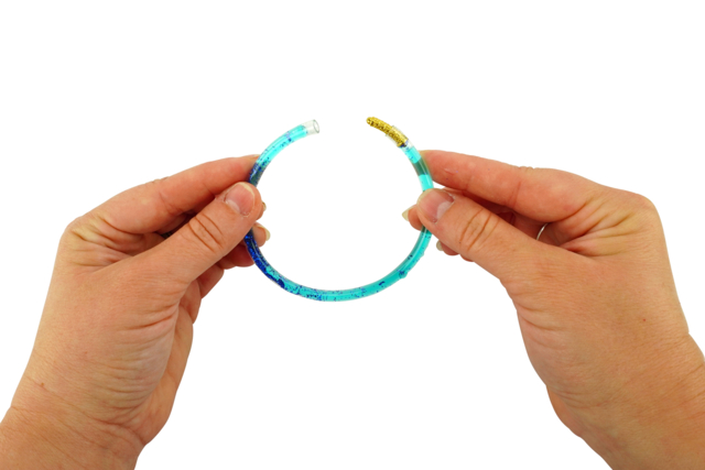 Pulseras tubo para rellenar - tutorial 3 - Bracelets - 10doigts.fr