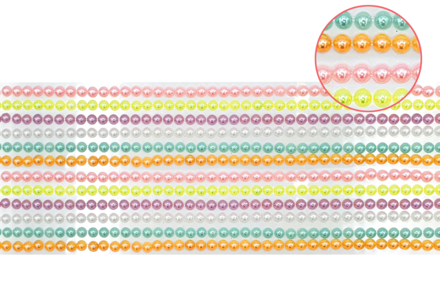 Adhesive Cabochons Strips - 456 pcs - 1 - Cabochons - 10doigts.com - Cabochons - 10doigts.fr