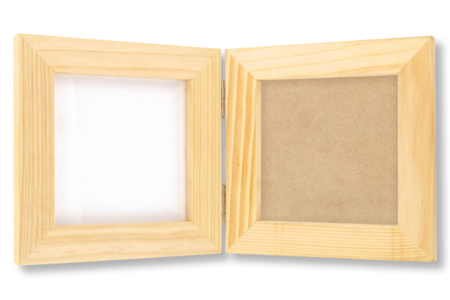 Double Baby Footprint Frame + Photo - 8 - Imprints - Molding and Casting - 10doigts.com - Empreinte - Modelage et moulage - 10doigts.fr