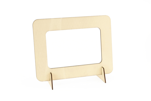 Mega pack of wooden frames - 30 pieces - 6 - Wooden Photo Frames - 10doigts.com - Cadres photo en bois à décorer - 10doigts.fr