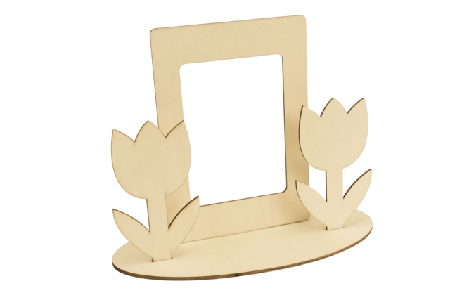 Wooden Flower Frame to Display - 5 - Wooden Photo Frames - 10doigts.com - Cadres photo en bois à décorer - 10doigts.fr