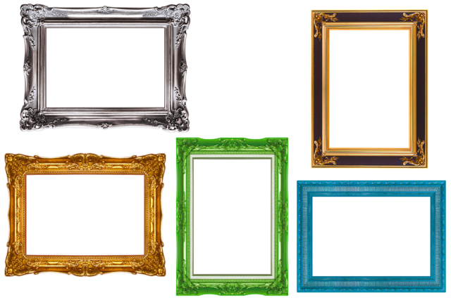 Illusion Frame Cards - 10 Frames - 1 - Cardboard Frames - 10doigts.com - Cadres en carton - 10doigts.fr