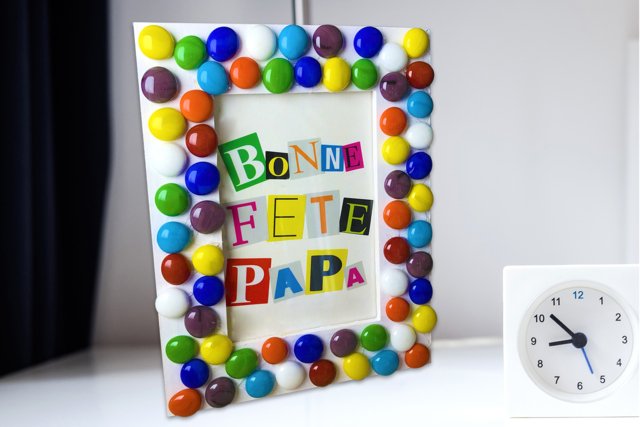 Wooden Photo Frame with Glass 23 x 18 cm - 7 - Wooden Photo Frames - 10doigts.com - Cadres photo en bois à décorer - 10doigts.fr