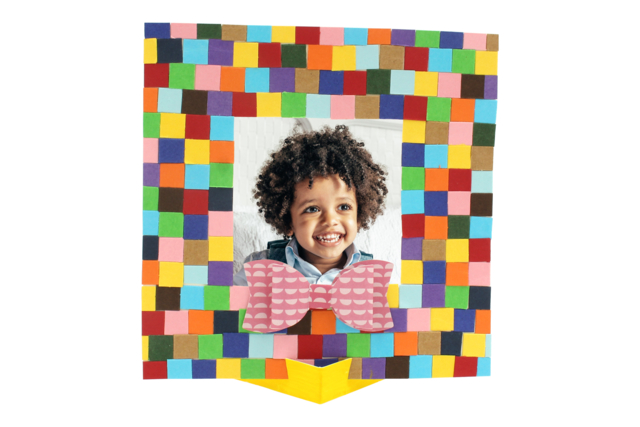 marco mosaicos DIY  - Mosaïques papier, mousse - 10doigts.fr