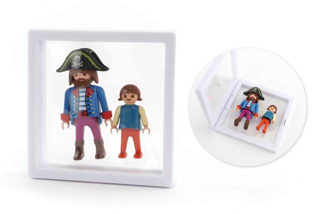 marco de objetos de colección - Cadres et clips photos : des supports uniques pour afficher vos souvenirs - 10doigts.fr