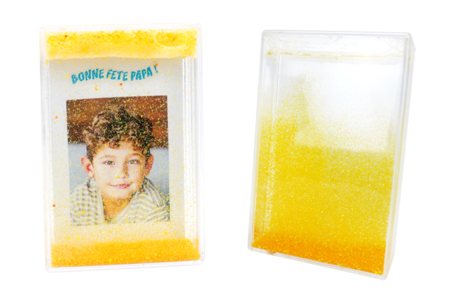 Glitter Frame to Shake - 1 - Snow globe, Bell - 10doigts.com - Boules à neige et cloches à décorer - 10doigts.fr
