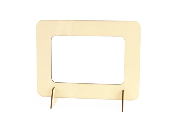 Mega pack of wooden frames - 30 pieces - 7 - Wooden Photo Frames - 10doigts.com - Cadres photo en bois à décorer - 10doigts.fr