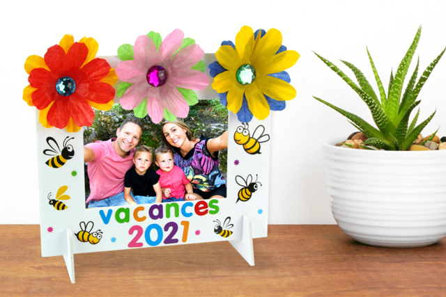 Foam Board Photo Frames - 6 Pieces - 9 - Cardboard Frames - 10doigts.com - Cadres en carton - 10doigts.fr