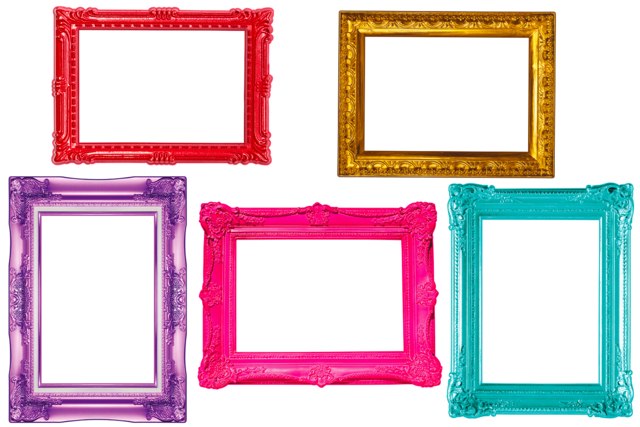 Illusion Frame Cards - 10 Frames - 2 - Cardboard Frames - 10doigts.com - Cadres en carton - 10doigts.fr