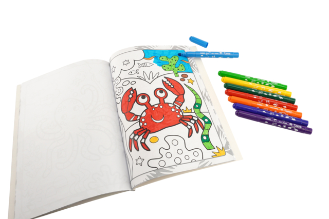 Cuaderno de colorear 10doigts - Livres de coloriage et dessins : pour apprendre et s'évader - 10doigts.fr