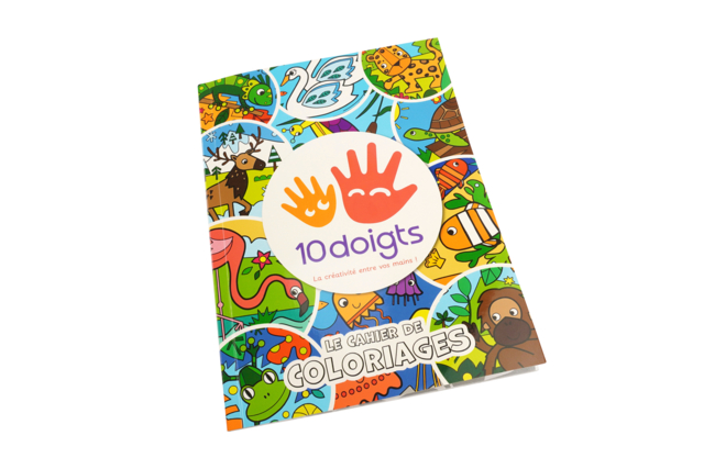 Cuaderno de colorear animales 10doigts - Livres de coloriage et dessins : pour apprendre et s'évader - 10doigts.fr