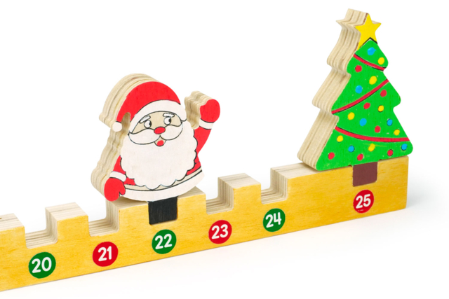 Wooden Advent Calendar Ruler - 80 cm - 1 - Advent Calendars - 10doigts.com - Calendriers de l'Avent à décorer - 10doigts.fr