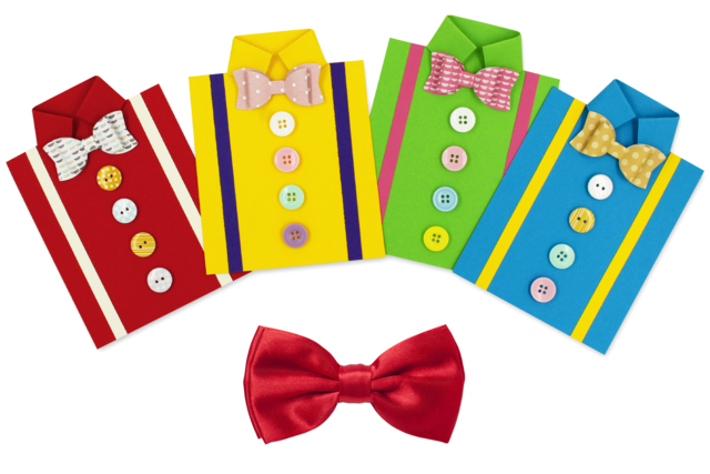 Tarjeta de camisa para el día del padre - Stickers fantaisies : personnalisez toutes vos créations - 10doigts.fr