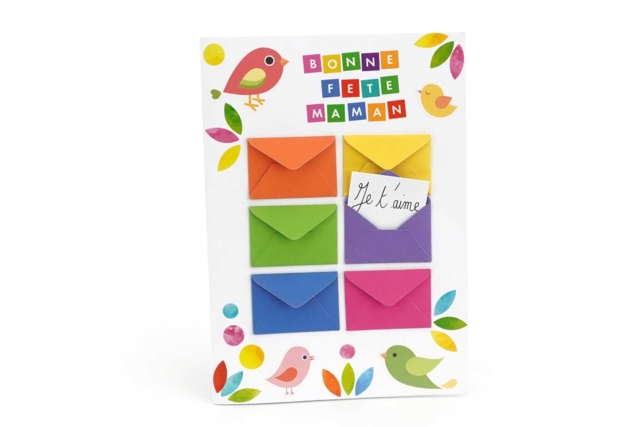 tarjeta del día de la madre mini sobres - Cartes - 10doigts.fr