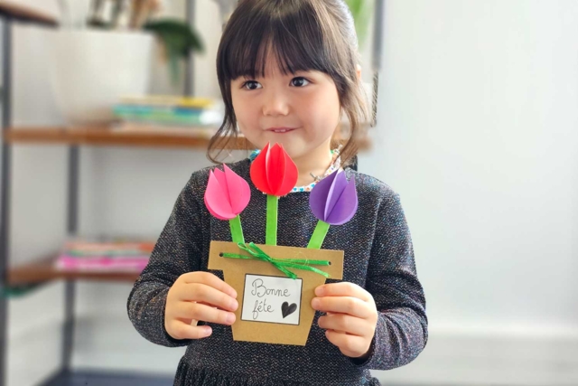 Tulip Card Kit - 6 Cards - 1 - Parent's Day Kits - 10doigts.com - Kits fête des parents - 10doigts.fr