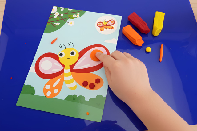 Cartas de modelado + 10 pastas de modelar - 12 cartas - Kits éducatifs : le plaisir d'apprendre par la manipulation - 10doigts.fr