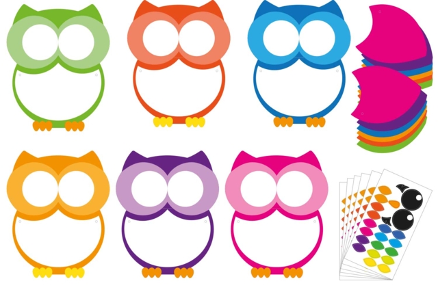 Owl Mobile Card Kit - 6 Cards - 5 - Card Making Kits - 10doigts.com - Kits carteries - 10doigts.fr
