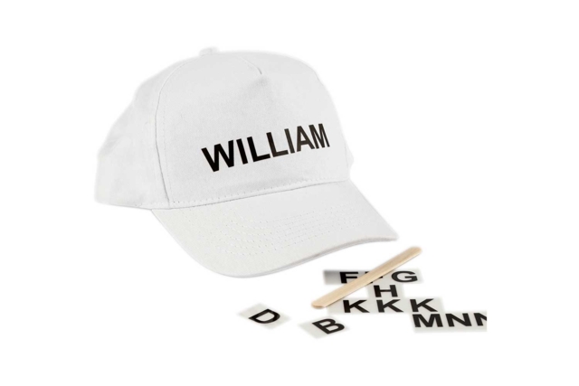 Customizable White Cap - 3 - Cotton, Linen - Textiles - 10doigts.com - Coton, lin - Textiles - 10doigts.fr
