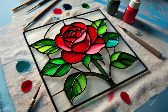 Relief Outline - Black - 4 - Glass and Ceramics Paint - 10doigts.com - Peinture verre et faïence - 10doigts.fr
