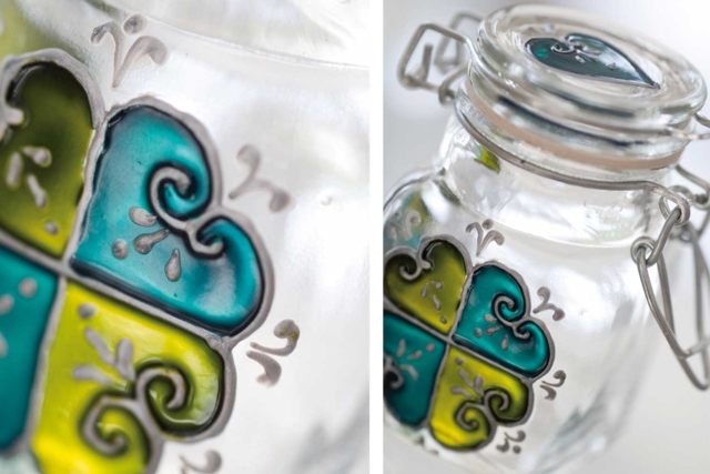 Relief Paste - Silver - 3 - Glass and Ceramics Paint - 10doigts.com - Peinture verre et faïence - 10doigts.fr