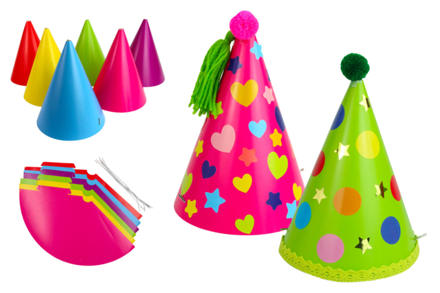 sombreros de fiesta - Déguisements à fabriquer soi-même - 10doigts.fr