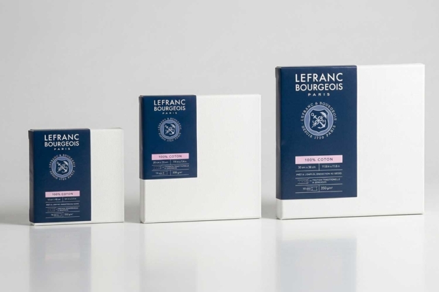 Stretched square canvases by Lefranc Bourgeois - Châssis et Cartons toilés - 10doigts.fr