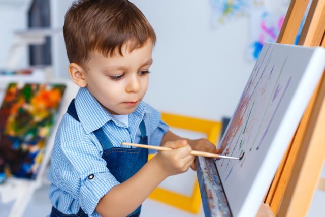 lienzo entelado pintura niños - Châssis et Cartons toilés - 10doigts.fr