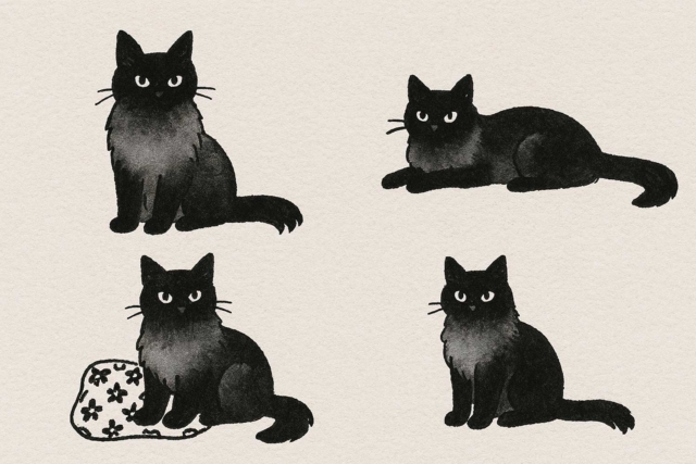 gato tinta china - Encres liquides : la pureté de la couleur pour vos dessins - 10doigts.fr