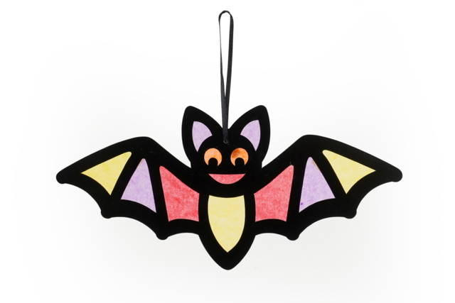 decoraciones de Halloween - Efecto vidriera - Kits créatifs Halloween - 10doigts.fr