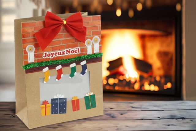 Chimenea de Navidad actividad - Kits créatifs de Noël pour les enfants - 10doigts.fr