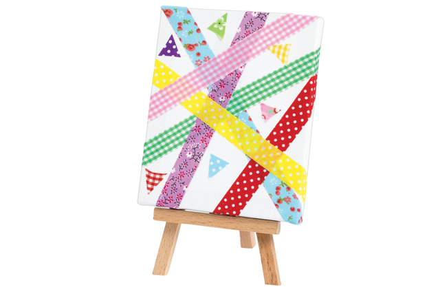 caballete cinta de tela - Adhésifs colorés et Masking tape - 10doigts.fr