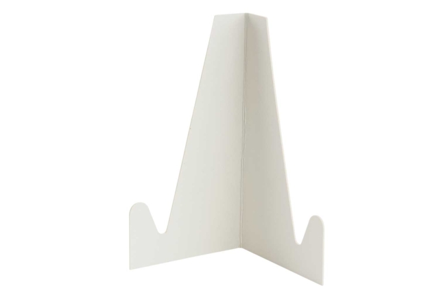White Cardboard Easels - 6 Pieces - 4 - Easels for Children and Display Stands - 10doigts.com - Chevalets pour enfants et supports d’exposition - 10doigts.fr