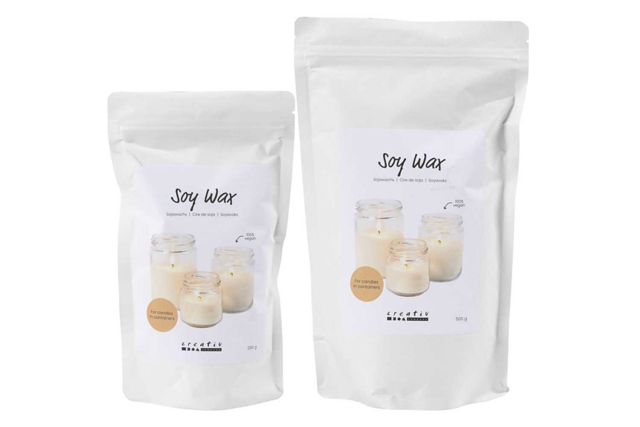 Soy Wax - 250 g - 1 - Candle Waxes - 10doigts.com - Cires pour bougies - 10doigts.fr