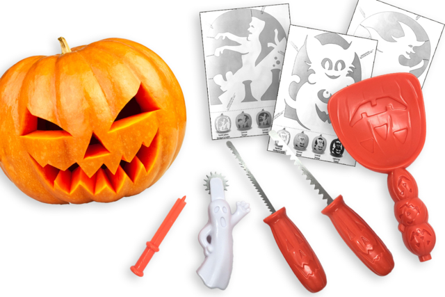 calabaza de Halloween - Kits créatifs Halloween - 10doigts.fr