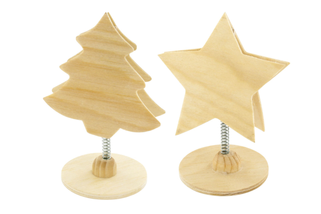 Wooden Christmas Place Card - 1 - Place Card - 10doigts.com - Marque-place - 10doigts.fr