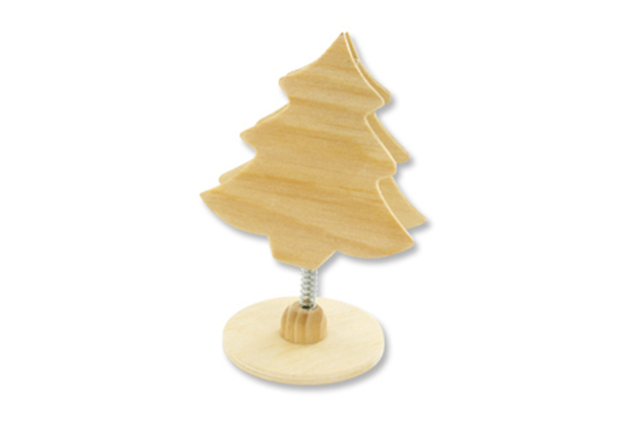 Wooden Christmas Place Card - 3 - Place Card - 10doigts.com - Marque-place - 10doigts.fr