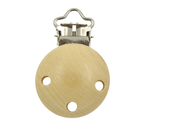 Natural Wooden Clip - 7 - Brooches - 10doigts.com - Broches - 10doigts.fr