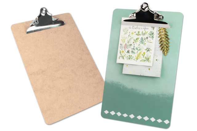 Portapapeles dibujo deco madera tendencia - Accessoires de dessin : les outils indispensables des jeunes artistes - 10doigts.fr