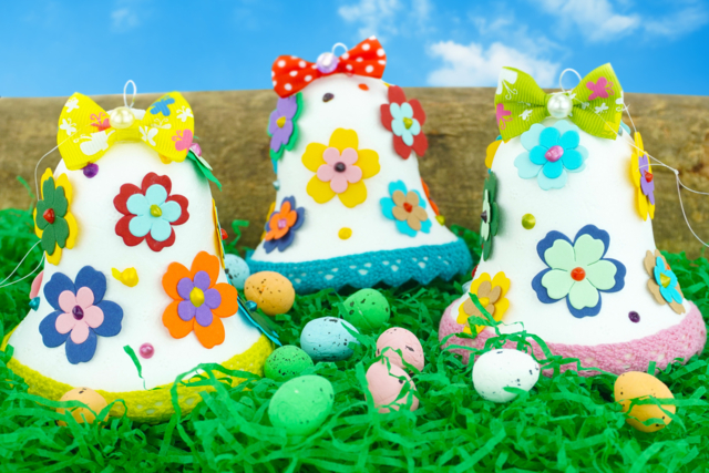 Styrofoam Bell - 4 - Styrofoam - Decorative Supports - 10doigts.com - Polystyrène - Supports à décorer - 10doigts.fr