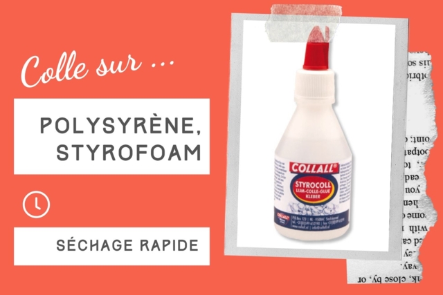 Styrofoam Glue - 100 ml - 1 - Specific Glues - 10doigts.com - Colles spécifiques pour tous vos matériaux et supports - 10doigts.fr