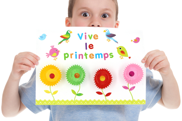 Collage "vive le printemps" - Stickers fantaisies : personnalisez toutes vos créations - 10doigts.fr