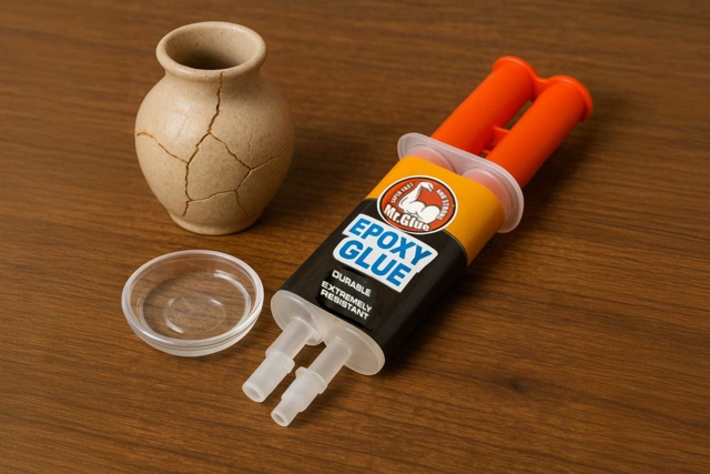 Fast-setting two-component epoxy glue - 1 - Strong Glues - 10doigts.com - Colles fortes - 10doigts.fr