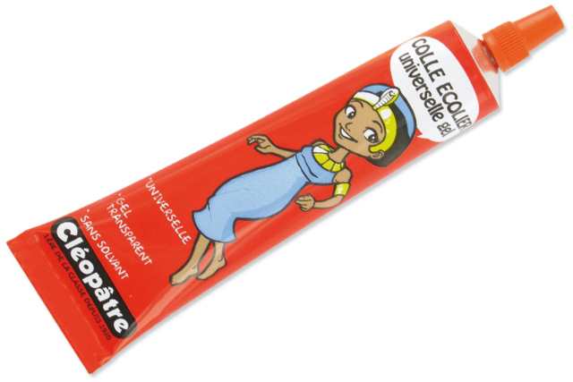 Cleopatre Gel Glue - Solvent-free - 1 - School Glues - 10doigts.com - Colles scolaires : bâton, blanche, gel et colle forte - 10doigts.fr