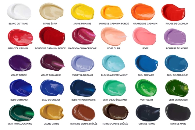 pintura acrílica Liquitex Colart - Peinture acrylique artiste - 10doigts.fr
