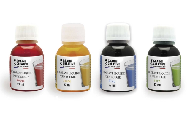 Liquid Candle Dyes - 27 ml - 1 - Candles Scents and Dyes - 10doigts.com - Parfums et Colorants pour bougies - 10doigts.fr
