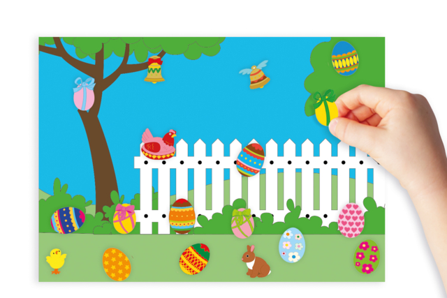 Easter Egg Stickers - 90 pcs - 3 - Easter Stickers - 10doigts.com - Gommettes Pâques - 10doigts.fr