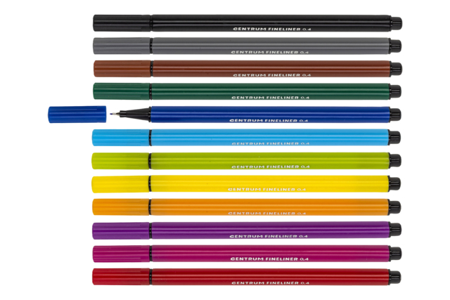 coloración con rotuladores de punta fina - Feutres pointes fines : la précision pour le dessin et l'écriture - 10doigts.fr