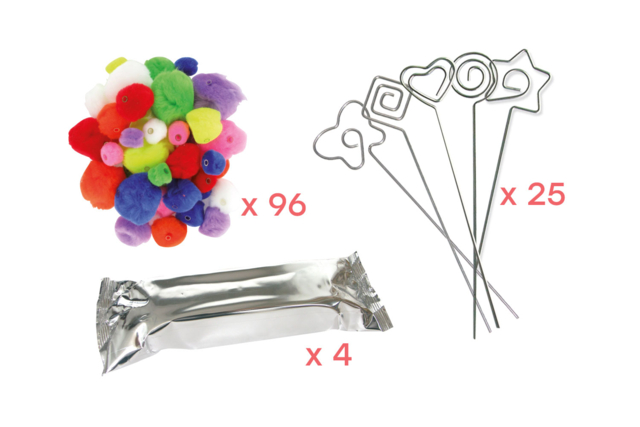 Modeling Photo Holder Kit - 25 Photo Holders - 3 - Ready-to-use Kits - 10doigts.com - Kits clés en main - 10doigts.fr